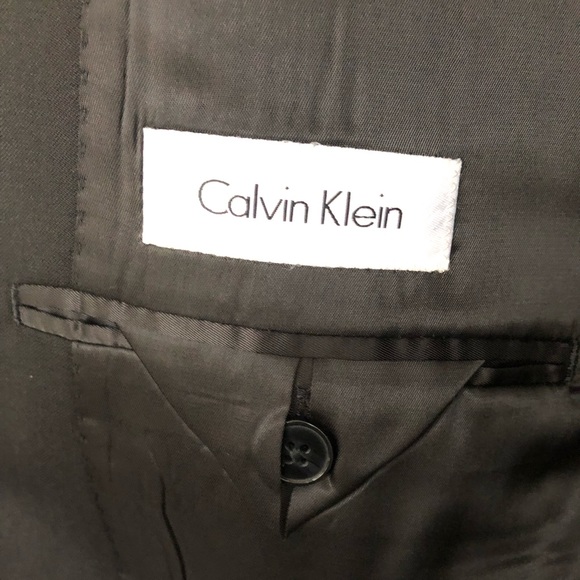 Two piece Calvin Klein tux. 40R. Pants 34W - Picture 3 of 3